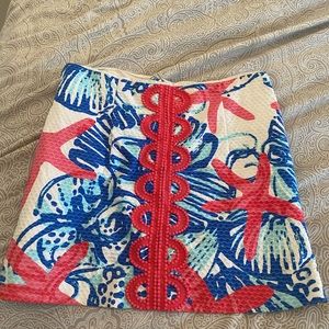 Lilly Pulitzer Tate Skirt in She She Shells